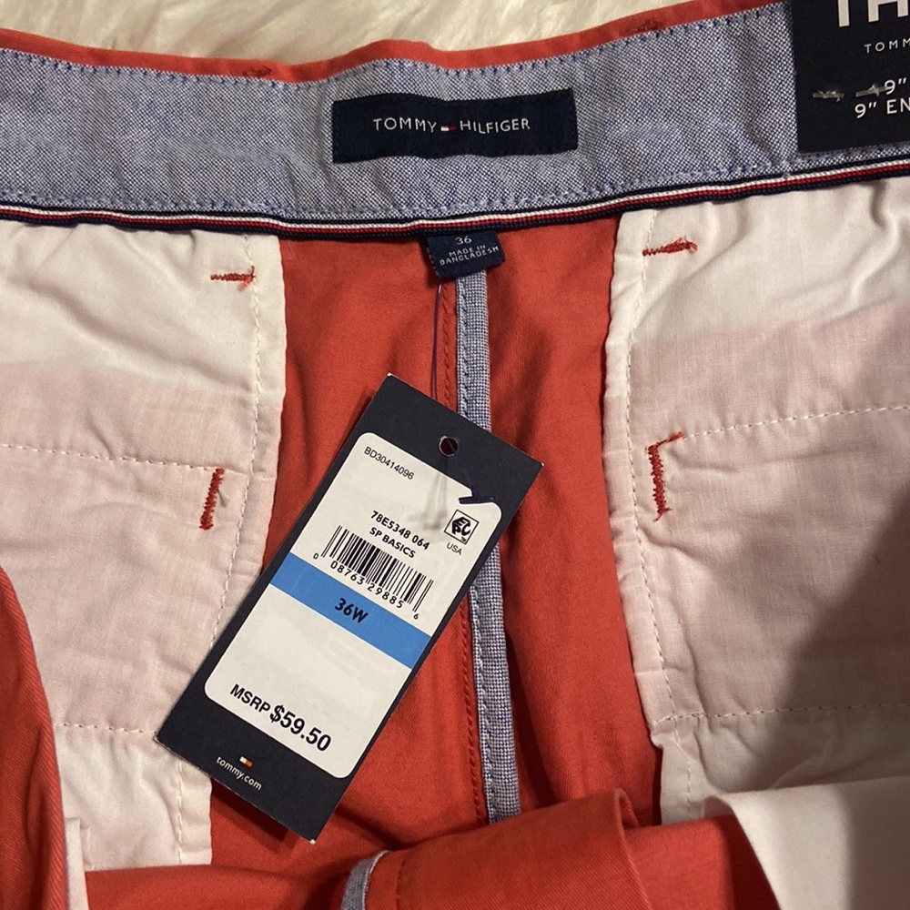 Tommy Hilfiger TheFlex 9” inseam Man Shorts size 36 brand new with tags - Picture 7 of 16